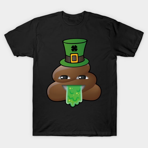 Leprechaun Poop Funny St Patricks Day T-Shirt by trendingoriginals